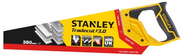 STANLEY Tradecut handsåg för trä 15""/380 mm STHT20349-1