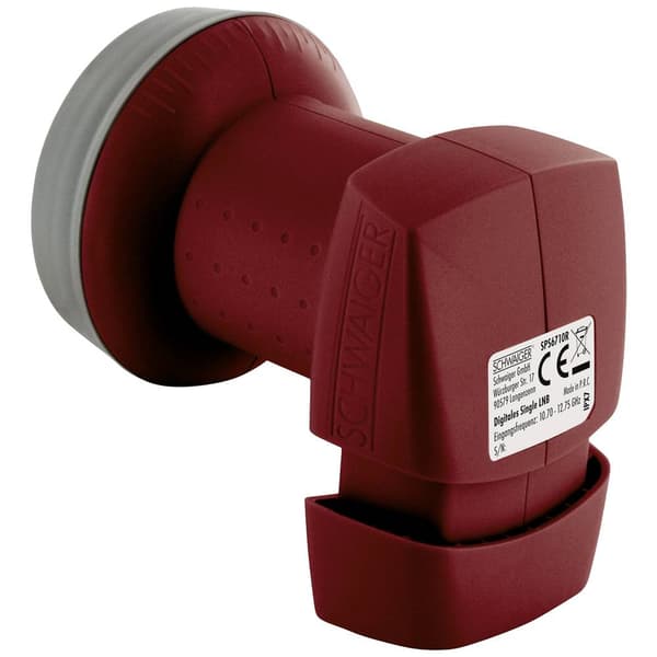 Single-LNB Schwaiger Matning: 40 mm Väderskydd