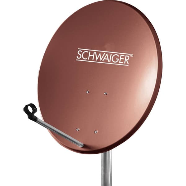 Schwaiger SPI550.2 Parabolantenn 60 cm Reflektormaterial: Stål Tegelröd