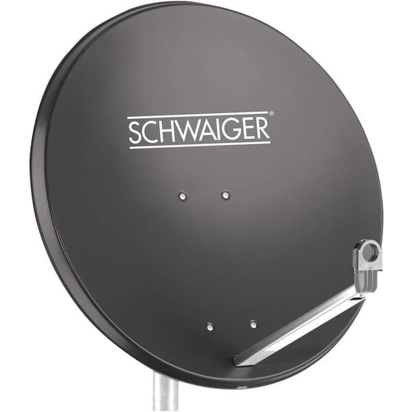 Schwaiger SPI998.1 Parabolantenn 75 cm Reflektormaterial: Aluminium Antracit