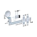 Miniatyrbild 4 av 4: Kathrein EXR 2508 SAT multiswitch Input (SAT): 5 (4 satellit / 1 markbunden) Abonnenter: 8