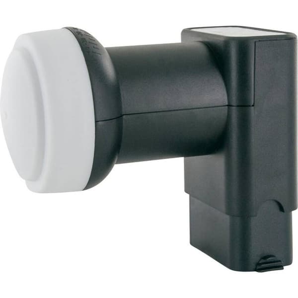 Schwaiger LNB2 Twin-LNB Abonnenter: 2 Matning: 40 mm Ljusgrå, Vit