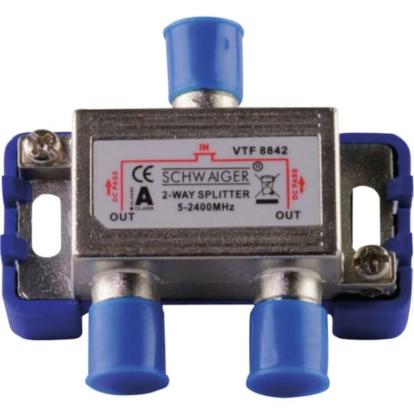 Schwaiger VTF8842 241 SAT-fördelare 2-polig 5 - 2400 MHz