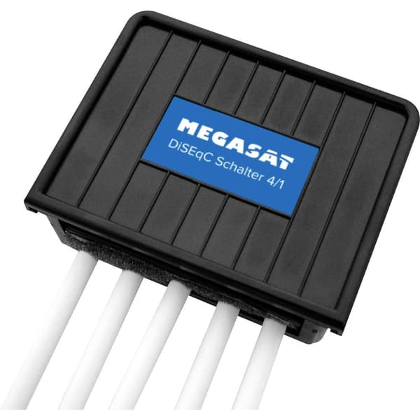 MegaSat DiSEqC 4/1 Pro DiSEqC-switch 4 (4 satellit / 0 markbunden) 1