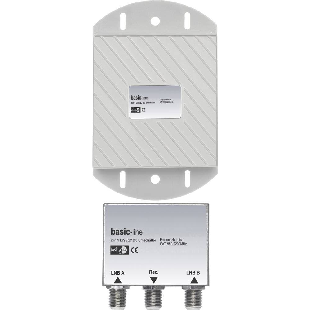 DiSEqC-switch Renkforce 2 (2 satellit / 0 markbunden)
