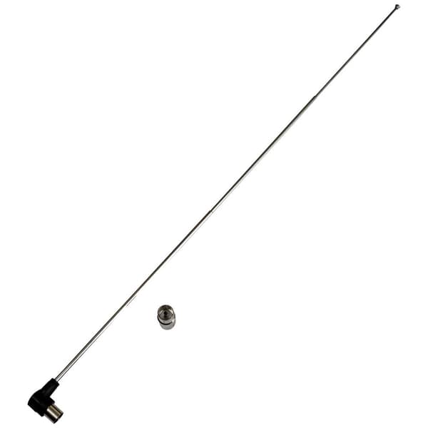 Axing TZA 8-00 Passiv DVB-T/T2-Teleskopantenn Inomhus Svart, Silver