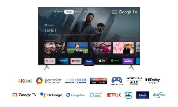 Smart TV TCL 50P638 (2022) 50"-126CM L "50P638" (timbru verde 15 lei) Sort