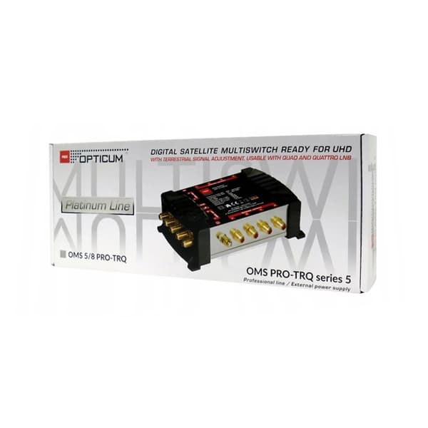 OPTICUM OMS 5/8 PRO TRQ PLATINUM multiswitch