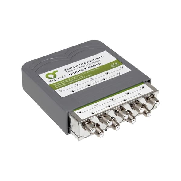 RTV/SAT-kombiner x4 DIGITSAT DQTC-104 ekstern