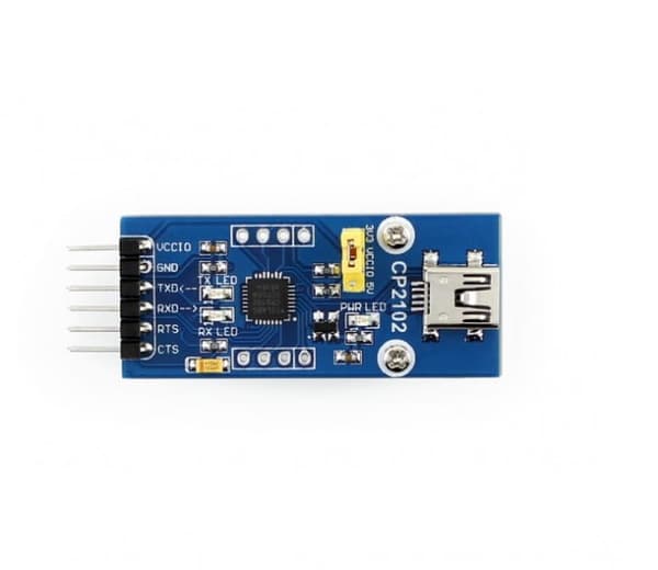 USB UART -sovitin CP2102-sirulla MiniUSB-liitin