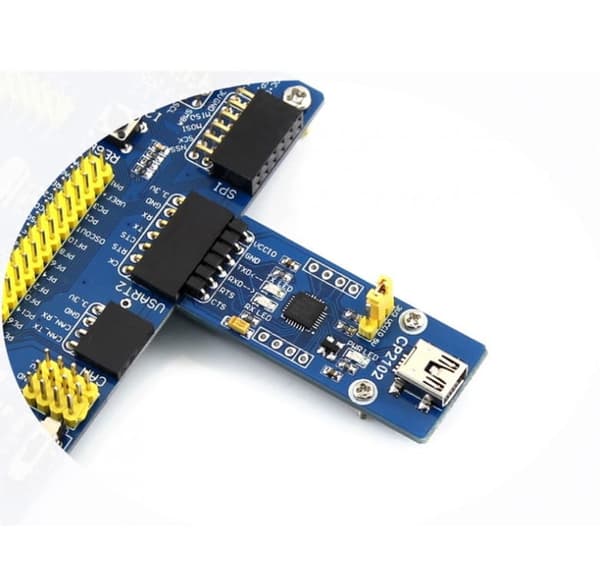 USB UART -sovitin CP2102-sirulla MiniUSB-liitin