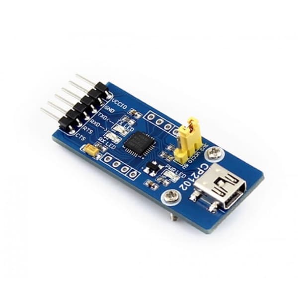 USB UART -sovitin CP2102-sirulla MiniUSB-liitin