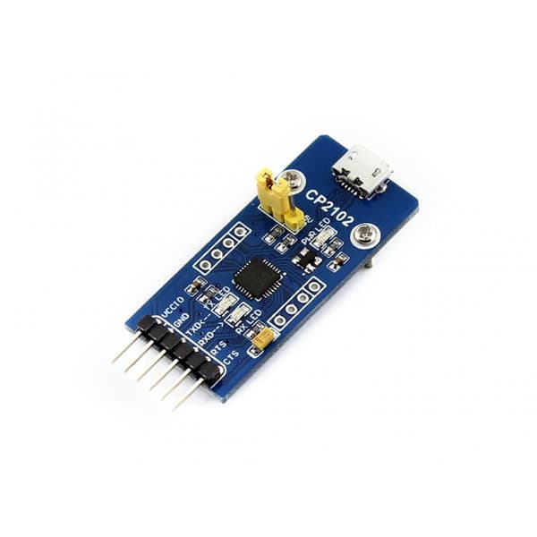 USB-UART-sovitin CP2102 Micro USB -liittimellä
