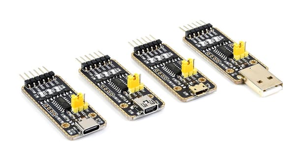 CH343G USB-UART USB-A-omvandlare