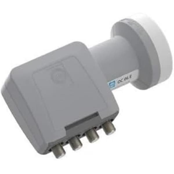 WISI LNB universell OC 06 E - Ljusgrå - 40 mm i diameter