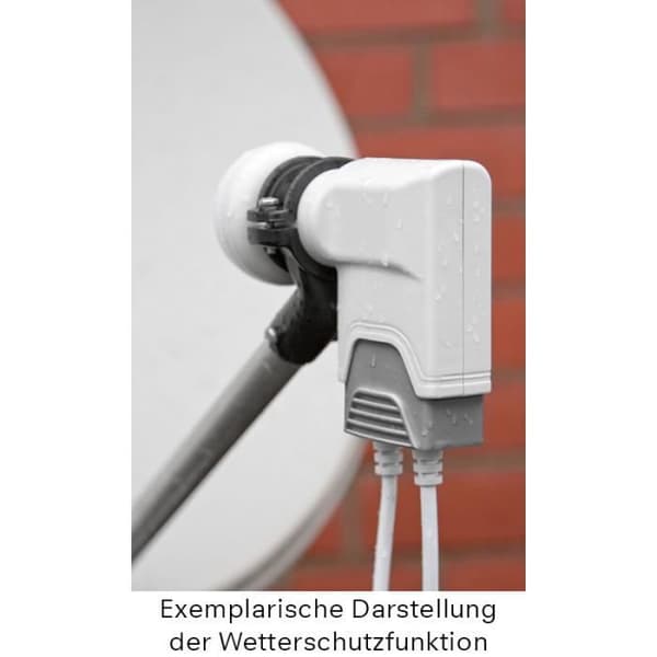 Universal Quad LNB för 4 enheter (HDTV / 3D)