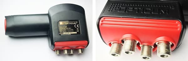 Quad x4 Red Rocket Opticum LQP-06H konverter