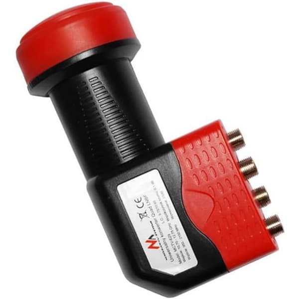 Maclean MCTV-629 QUAD LNB SAT anpassa huvud LNB fyra mottagare