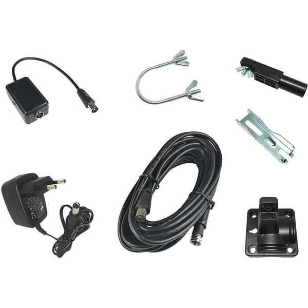 HAN 600 DVBT2 5dBi/30dB XORO inomhus-/utomhusantenn - Vit