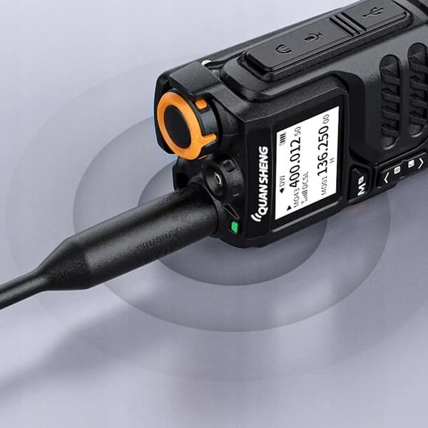 QUANSHENG UV-K5 RADIO VHF UHF 5W SKANER 50-600MHz