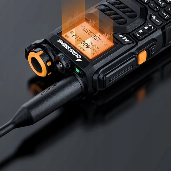 QUANSHENG UV-K5 RADIO VHF UHF 5W SKANER 50-600MHz