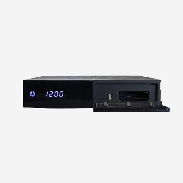 Satellitmottagare PULSe 4K DVB-S2X tuner UHD-upplösning