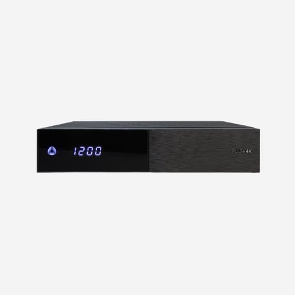 Satellitmottagare PULSe 4K DVB-S2X tuner UHD-upplösning