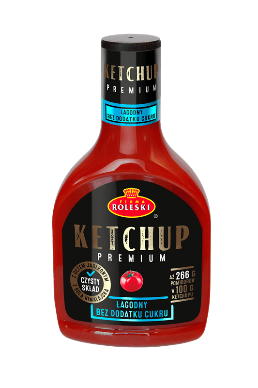 Premium Mild Ketchup Utan Tillsatt Socker 425g