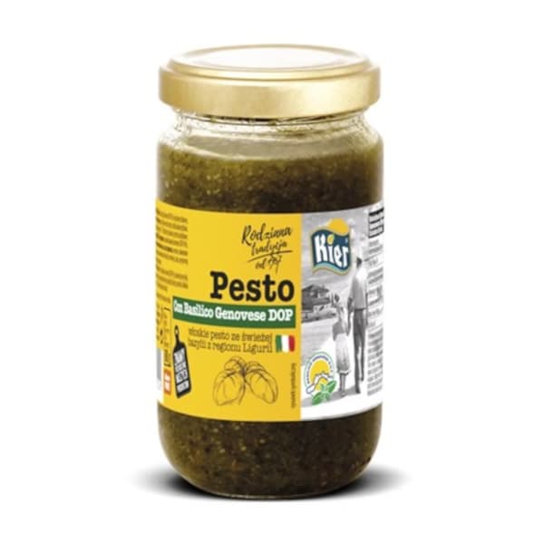 Pesto alla Genovese DOP - med färsk basilika 180g