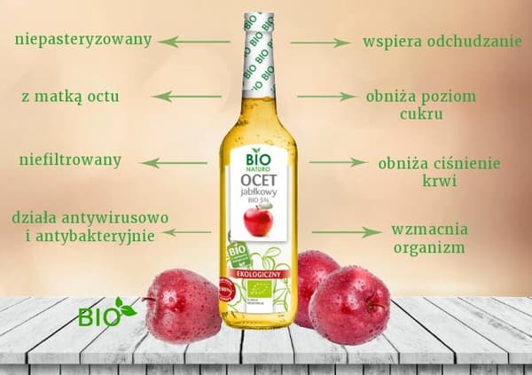 Omenaviinietikka 5 % BIO 700 ml / BIOnaturo