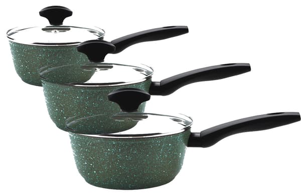Eco Pan 3 Dels set (16/18/20cm Grytor)