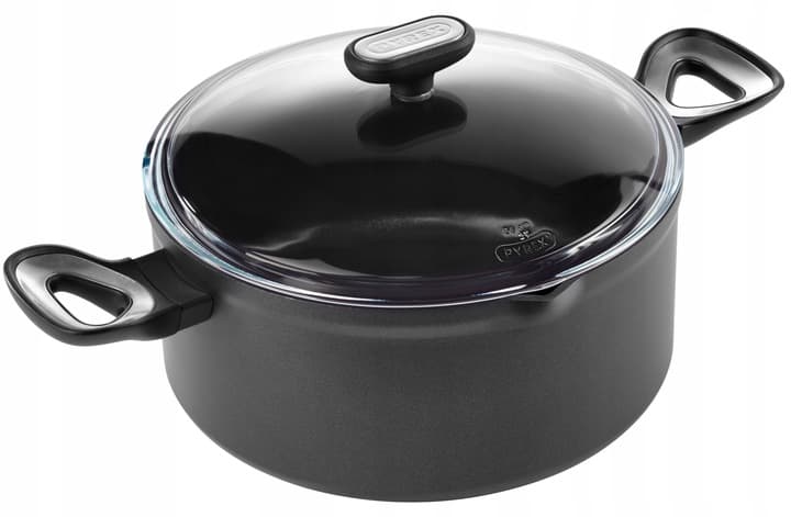 Gryta med lock Origin + Pyrex 28 cm 7,3 L