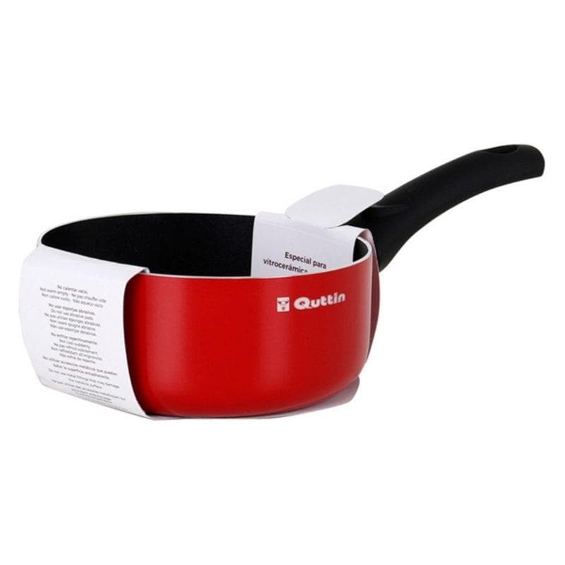 Saucepan Infinit Quttin Soft Touch Aluminium Red (16 x 7 x 35 cm)