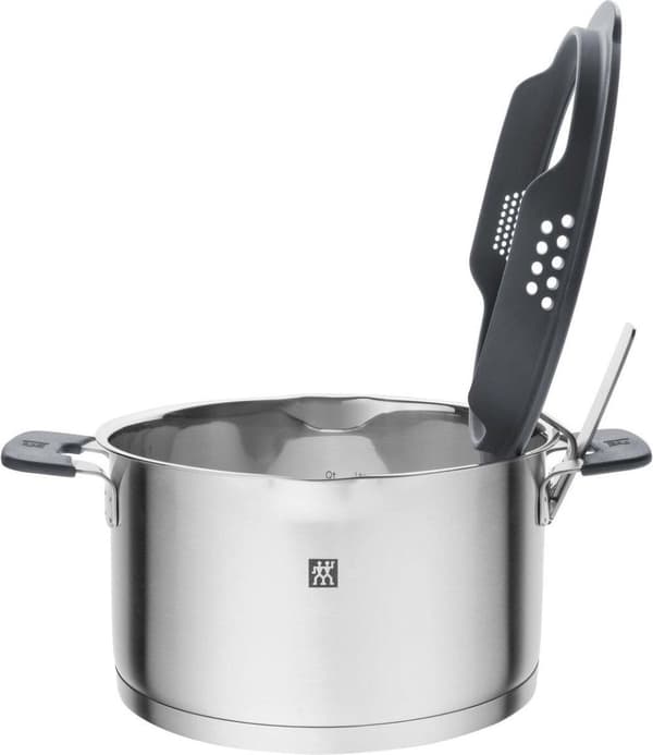 ZWILLING SIMPLIFY 66870-004-0 Grydesæt Rustfrit stål 4 stk. Sølv Sort