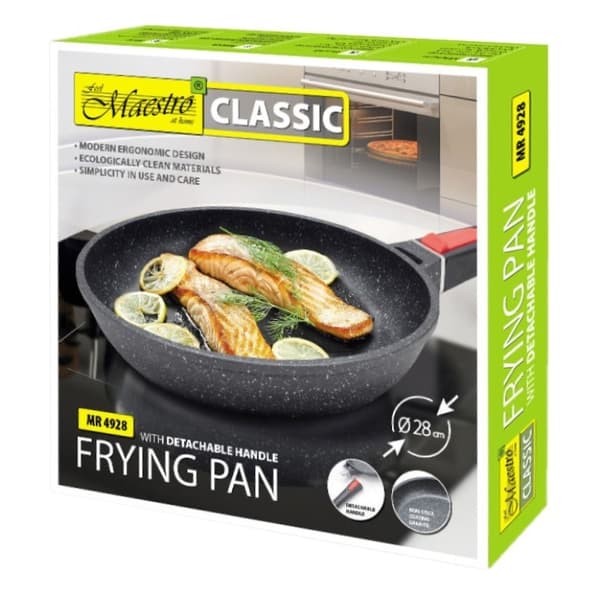 Feel-Maestro MR-4928 stegepande Wok/Stir-Fry pande Rund