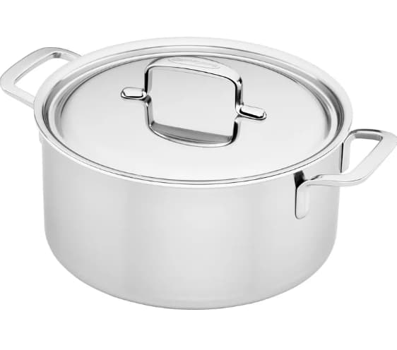 Demeyere 5-PLUS 40851-107-0 kastrull 2,2 L Rund Silver