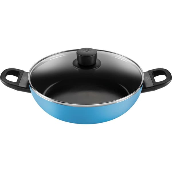 BALLARINI CAPRERA Djup stekpanna 2H med lock 28 cm blå