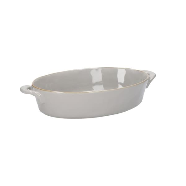 ROSE&TULIPANI CONCERTO GRIGIO PERLA Bageform 37 x 22 cm