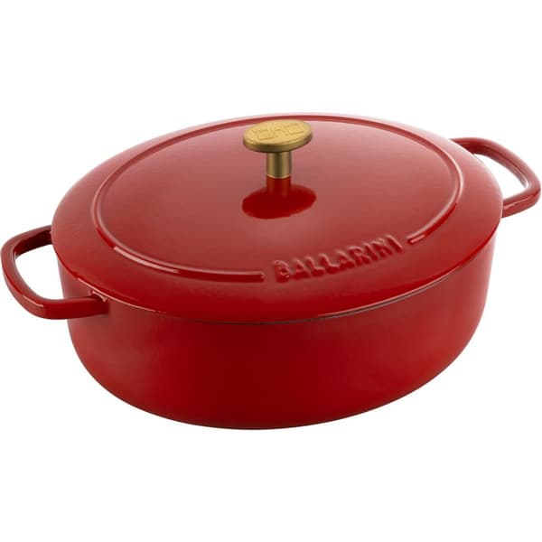 Ballarini Bellamonte Oval Støbejernsgryde - Rød, 2,2 liter