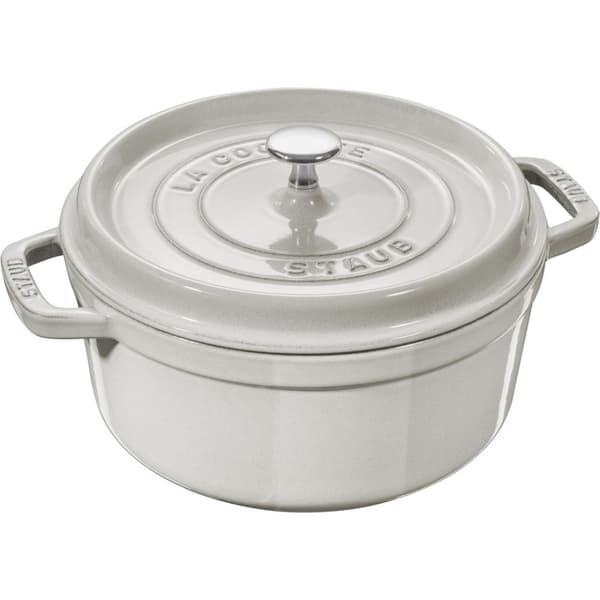 STAUB LA COCOTTE Valurautakattila pyöreä 3,8 ltr, tryffeli
