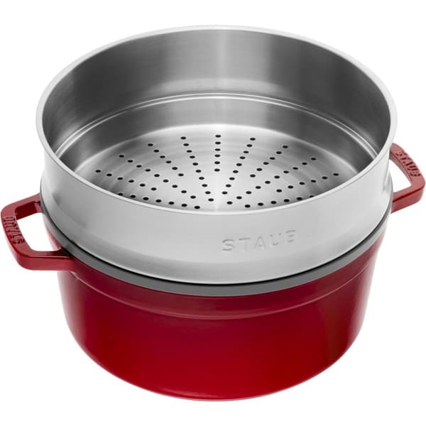 ZWILLING STAUB LA COCOTTE 5,25 L Rund ugnsform i gjutjärn
