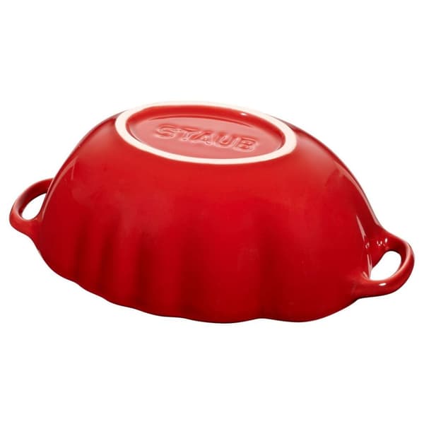 Mini Cocotte keraaminen soikea tomaattimuotti - 500 ml, punainen