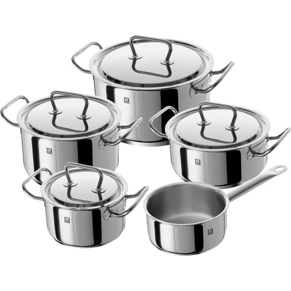 Sæt med 5 Zwilling Twin Classic polerede krukker