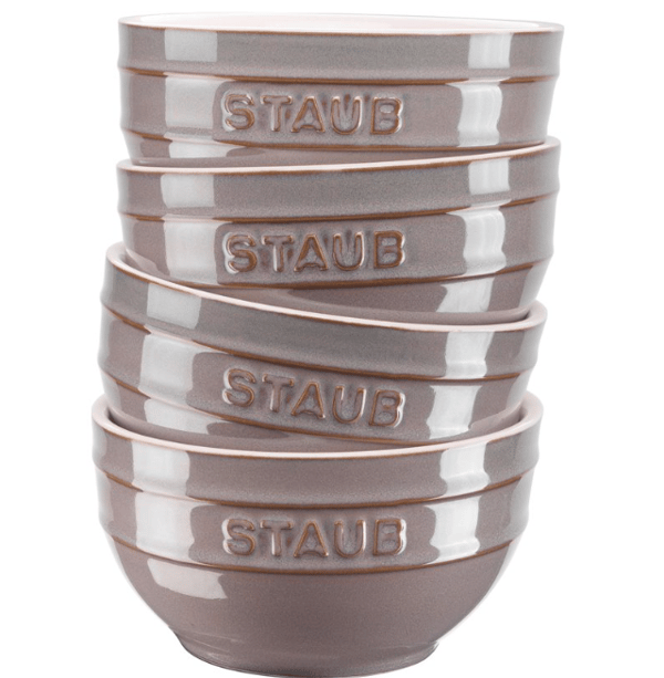 STAUB RUND SKÅL 40508-148-0 14 CM - SÆT MED 4 STK.