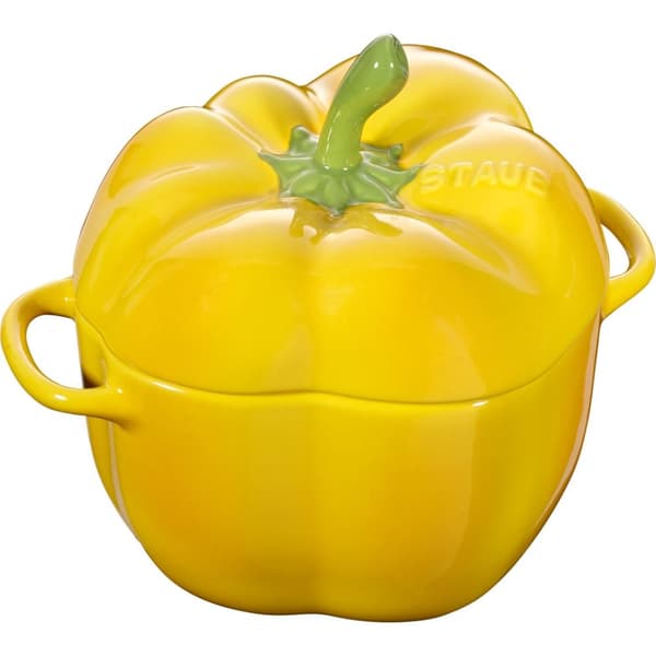 Mini Cocotte Rund Peberstaub - 470ml, Gul