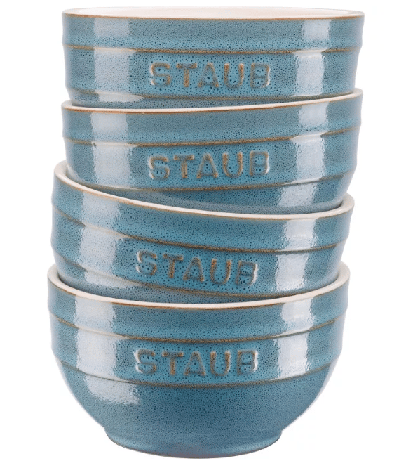 STAUB RUND SKÅL 40508-147-0 14 CM - SÆT MED 4 STK.