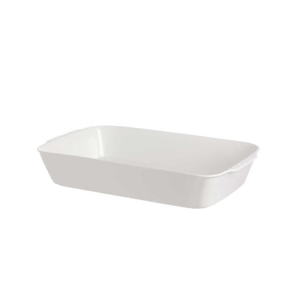 Anghiari ildfast fad - Hvid, 26 x 15 cm