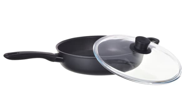 Ballarini Avola Sauté -paistinpannu kahdella kahvalla ja kannella, titaania, 28 cm, 75002-914-0