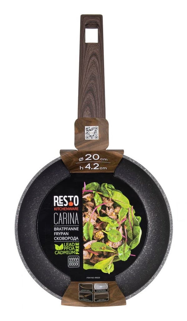 Resto Kitchenware 93020 stekpanna Allroundpanna Rund