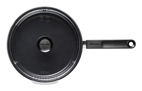 Stegepande 26 cm med keramisk belægning og låg Functional Form